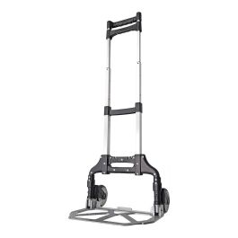 Edm Carrito de transporte plegable reforzado, aluminio, max 60kg, 100x29x23 cm Precio: 44.68999964. SKU: B1BEYVG9RM