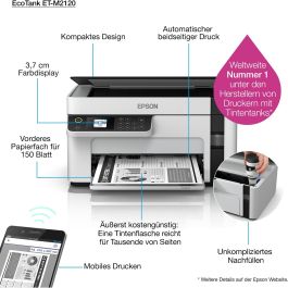 EPSON Multifunción A4 Mono EcoTank ET-M2120