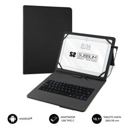 SUBBLIM Funda Tablet KEYTAB PRO USB 10,1" Black SUBBLIM Funda Tablet KEYTAB PRO USB 10,1" Black