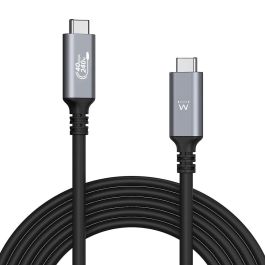 Ewent Cable USB4 Thunderbolt 4 40Gbps 240W EC1070 - USB-C Macho a USB-C Macho 1m, 8K@60Hz, Compatible con Thunderbolt 3, USB 3.2, USB 2.0 Precio: 17.99000049. SKU: B18JNPGMW3