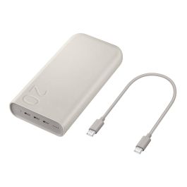 Samsung Power Bank 20.000mAh 45W Max Tripleport 3xUSB-C Beige EB-P4520XUEGEU