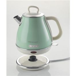 Ariete 2868/04 Hervidor Vintage 1 Litro Verde con Filtro Metal y Apagado Automático