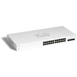 Cisco CBS220 SMART 24-PORT GE 4X10G - Switch Gestionable Smart con 24 Puertos Gigabit Ethernet y 4 SFP+ de 10 Gigabits Precio: 450.78999999. SKU: B159ALYW4Y
