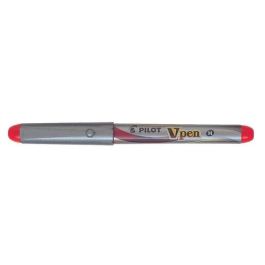 Pluma Pilot V-Pen Silver Tinta Roja (Set de 12) Precio: 30.59000032. SKU: B1E7GBVZAM