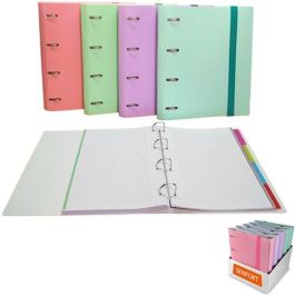 Senfort Carpeta Anillas 4 X 30 mm Ringbook C-Recambio 120H A4 C-Goma 4 Separadores C-Surtidos Pastel Precio: 8.79000023. SKU: B1BVZKR3LG