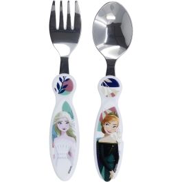 Juego De Cubiertos Elípticos Metálicos 2 Piezas Frozen CZ11341 Juego De Cubiertos Elípticos Metálicos 2 Piezas Frozen CZ11341