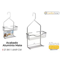 Colgador de baño con 2 bandejas Alluma - Confortime (6 Unidades) Precio: 62.89000047. SKU: B1AKGGEDBN