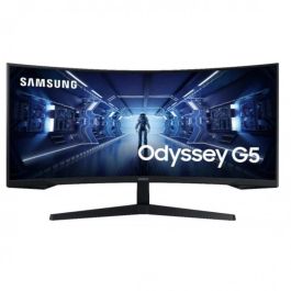 Samsung Monitor Gaming Curvo Odyssey G5 LC34G55TWWPXEN 34 Pulgadas Ultra WQHD 165Hz VA LED 1ms HDR10 FreeSync Premium Precio: 299.58999961. SKU: B1D6J3NH5Z