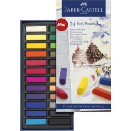 Faber Castell Tizas Pasteles Blandas Mini Estuche 24 Unidades - Colores Brillantes, Alta Pigmentación Precio: 6.50000021. SKU: B1FXL5635G