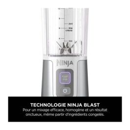 Ninja Blast BC150EUWH Licuadora Portátil, Vaso 530ml, Batería 2h, Sin Cable, Libre BPA, Blanca Ninja Blast BC150EUWH Licuadora Portátil, Vaso 530ml, Batería 2h, Sin Cable, Libre BPA, Blanca