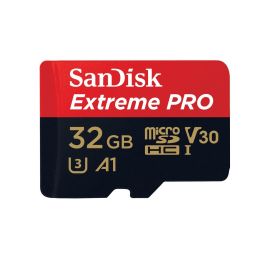 Sandisk SDSQXCG-032G-GN6MA Tarjeta MicroSDHC Extreme Pro de 32 GB Clase 10 UHS-I U3 V30 con Velocidades de Lectura de 100 MB/s y Escritura de 90 MB/s Precio: 21.99000034. SKU: B1KDC3GSSW