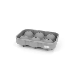 Quttin Cubitera Flexible de Silicona Roja con 6 Cubitos (24 Unidades)