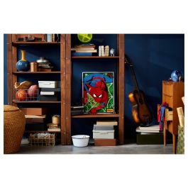 LEGO Art The Amazing Spider-Man 31209, Juego de Construcción de Arte con Mosaico, 2099 Piezas, para Adultos, 18+