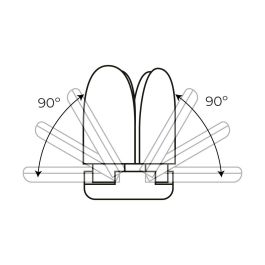 Bombilla led multidireccional, casquillo e27, potencia 30 w, luz fría