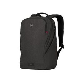 Wenger Mochila MX Light 40,6cm 16" con compartimento para tableta, de poliéster, color gris