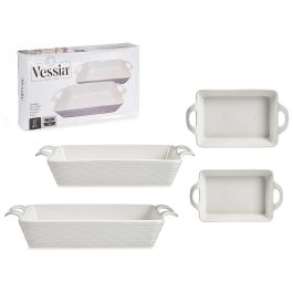 Set 2 Bandejas Rectangulares Asas Abiertas Vessia 20X6CM (6 Unidades) Precio: 98.50000039. SKU: B1DBMKVQVP