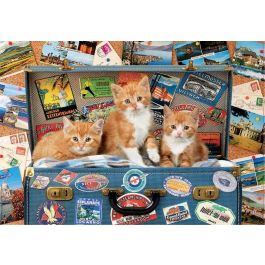 Puzzle 200 gatitos viajeros Puzzle 200 gatitos viajeros