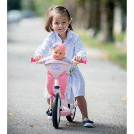 Smoby Bicicleta de Equilibrio de Confort para Niños a partir de 2 años con Sillín Ajustable, Ruedas Adherentes y Silenciosas - 49 cm