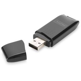 DIGITUS CardReader USB 2.0 para Tarjetas SD, Micro SD, SDHC, SDXC y TF