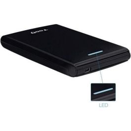 TooQ TQE-2526B Caja Externa Disco Duro 2.5" USB 3.1 (5Gbps) SATA III hasta 4TB UASP Plug & Play Compatible PC Mac Linux Negra TooQ TQE-2526B Caja Externa Disco Duro 2.5" USB 3.1 (5Gbps) SATA III hasta 4TB UASP Plug & Play Compatible PC Mac Linux Negra