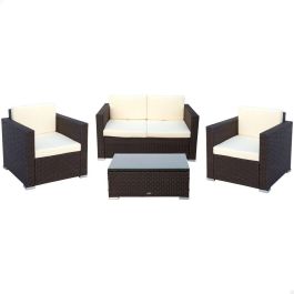 Conjunto de sofá (128x72 cm) + 2 sillones (71x72 cm) + mesa (80x50x32 cm) aktive Precio: 850.0008. SKU: B12J7QYHKW