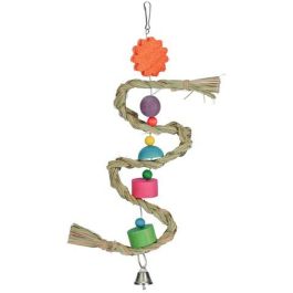 Kerbl Juego Para Pajaros Nature Sisal Madera Pino 36cm Con Campana