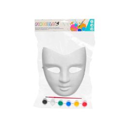 Máscara para Manualidades Adulto con Pintura - Pincello, 18x7x20 cm, Incluye 6 Temperas (24 Unidades) Máscara para Manualidades Adulto con Pintura - Pincello, 18x7x20 cm, Incluye 6 Temperas (24 Unidades)