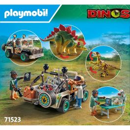 PLAYMOBIL Campamento Investigación con Dinosaurios 71523
