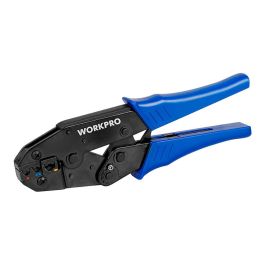 Workpro Alicates Crimpadores 5 en 1 S1016 para Terminales y Conectores Aislados/No Aislados 0.5-35 mm²