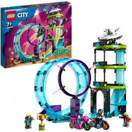 LEGO 60361 City Stuntz Desafío Acrobático: Rizo Extremo - Juego de Construcción 385 piezas