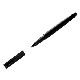 Belius Origen 1995 Roller Aluminio Textura Cepillada Color Negro Tinta Negra 0.7 mm Caja Diseño