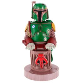 EXQUISITE GAMING Cable Guy Boba Fett Star Wars 20cm Soporte para mando de consola, mando a distancia y smartphones. Compatible con PS5, Xbox Series S/X.
