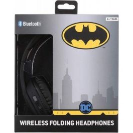 Auriculares Inalámbricos Infantiles OTL Batman Dark Knight/ con Micrófono/ Bluetooth/ Negros