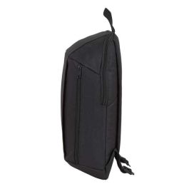 Safta Mini Mochila Bolsillo Vertical Negro - Modelos Surtidos