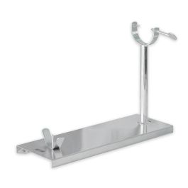 Quttin Soporte Jamonero de Acero Inoxidable para corte de jamón, 49,5 x 16,5 x 2,7 cm (4 Unidades)