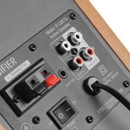 Edifier R1280Ts Altavoces de Estudio 2.0 de Madera/Plata - Versión Retail