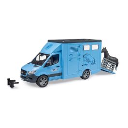 Mb Sprinter Transporte Equino Y Caballo 02674 Bruder Mb Sprinter Transporte Equino Y Caballo 02674 Bruder