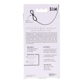 Cadena Con Pinzas Para Pezones Sportsheets Sex and Mischief