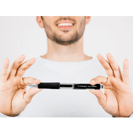 Q-connect Bolígrafo Sigma Retráctil Tinta Gel Negro 0.5 mm