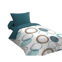Juego de funda nórdica HOME LINGE PASSION Verde 140 x 200 cm Círculos