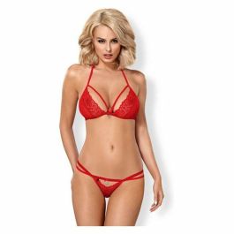 Conjunto de Lencería Obsessive 838-SET-3 Rojo S/M Precio: 19.89000057. SKU: S13014634