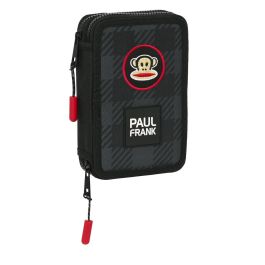 Estuche Escolar con Accesorios Paul Frank Campers Negro 12.5 x 19.5 x 4 cm (28 piezas) Precio: 11.79000042. SKU: S4307890