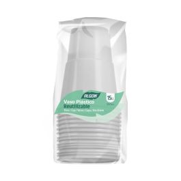 Set de 15 vasos blancos Algon 330 cc (24 Unidades) Set de 15 vasos blancos Algon 330 cc (24 Unidades)