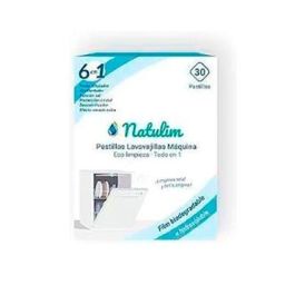 NATULIM Lavavajillas Vegano y Cruelty Free 30 Pastillas, Limpieza Anti-grasa y Secado Extra con Protección del Cristal Precio: 15.8147. SKU: B144QL6MN4