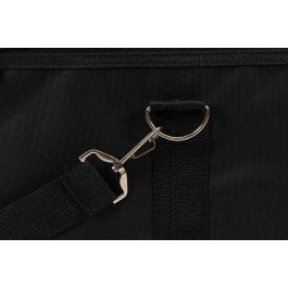 Gloria Bolso de Transporte Plegable para Perro Gato con Paneles Transpirables 52x30x30 cm Negro Poliéster hasta 6kg