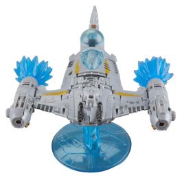 Hasbro Transformers Star Wars: The Mandalorian Figura Convertible Caza Estelar N-1 de 19 cm. Juguete Coleccionable que se Transforma de Personaje a Nave con Efectos de Combate