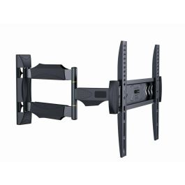 Gembird WM-55ST-02 Soporte de TV Universal para pantallas de 32 a 55 pulgadas, 30 kg, VESA 100x100-400x400, Inclinación Ajustable, Negro