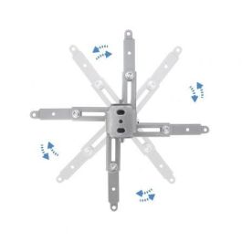 TooQ PJ2012T-S Soporte de Techo para Proyector Inclinable y Nivelable hasta 20kg Plata