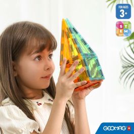 Geomag GEO7640122241009 Fichas Magnéticas Gemas 4100 | Juego 16 piezas, formas geométricas, efecto cristal Geomag GEO7640122241009 Fichas Magnéticas Gemas 4100 | Juego 16 piezas, formas geométricas, efecto cristal