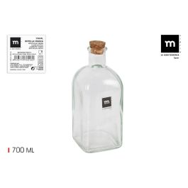 Botella Frasca 700 ml con tapón de corcho - La Mediterranea (12 Unidades) Precio: 21.49999995. SKU: B1HNNPDSPY